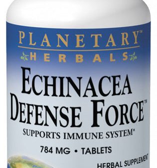 PLANETARY HERBALS - Echinacea Defense Force 784 mg - 90 Tablets on Sale