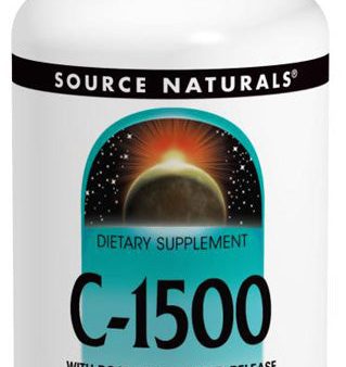 SOURCE NATURALS - Vitamin C-1500 Timed Release with Rose Hips  - 250 Tablets Online Hot Sale