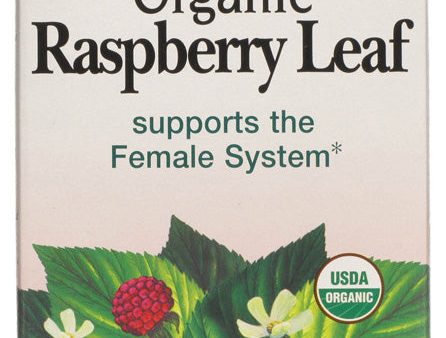 TRADITIONAL MEDICINALS - Organic Raspberry Leaf - 6 x 16 Tea Bags For Cheap