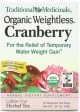 TRADITIONAL MEDICINALS - Organic Weightless Cranberry Herbal Tea - 6 x 16 Tea Bags For Sale