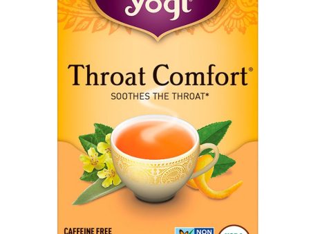 YOGI TEA - Throat Comfort Tea - 6 x 16 Tea Bags For Cheap