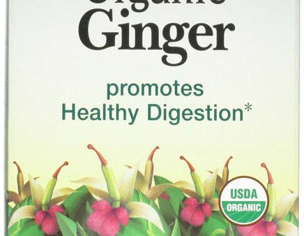 TRADITIONAL MEDICINALS - Organic Ginger Herbal Tea - 6 x 16 Tea Bags Discount