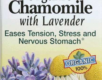 TRADITIONAL MEDICINALS - Organic Chamomile with Lavender - 6 x 16 Tea Bags Fashion