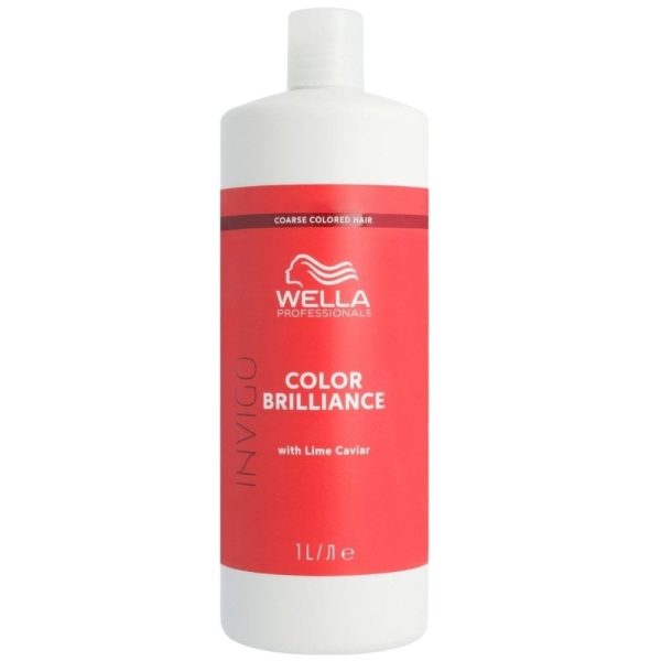 Wella Professionals Invigo Brilliance Vibrant Colour Shampoo for Fine Normal Hair Shampoo & Conditioner Twin 2 x 1000ml Cheap