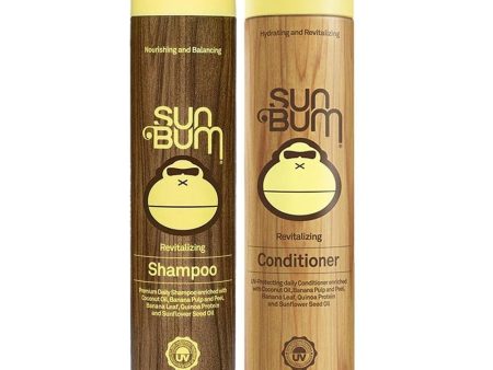 Sun Bum Premium Daily Revitalising Shampoo & Conditioner Twin 2 x 300ml Discount