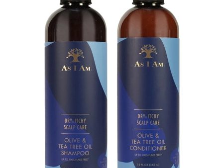 As I Am Dry & Itchy Scalp Care Shampoo & Conditioner Twin 2 x 355ml For Cheap