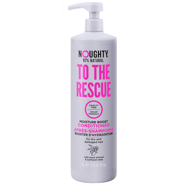 Noughty To The Rescue Moisture Boost Shampoo & Conditioner Twin 2 x 1000ml Online now