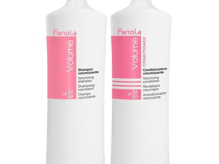 Fanola Volumising Shampoo & Conditioner Twin 2 x 1000ml Cheap