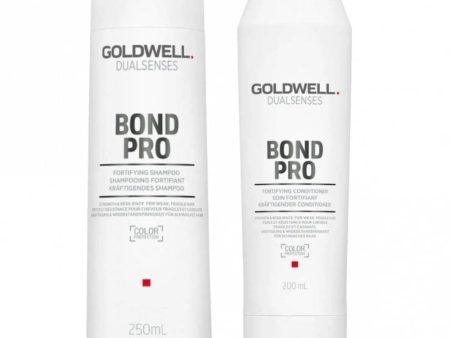 Goldwell DualSenses Bond Pro Fortifying Shampoo 250ml & Conditioner 200ml Twin Online now