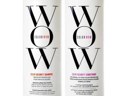 Color Wow Color Security Shampoo & Conditioner for Normal to Thick Colour-Treated Hair Twin 2 x 946ml Sale