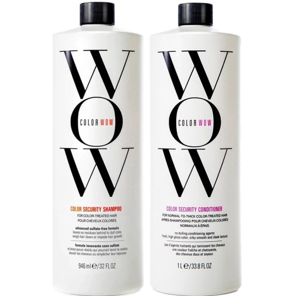 Color Wow Color Security Shampoo & Conditioner for Normal to Thick Colour-Treated Hair Twin 2 x 946ml Sale