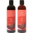 As I Am Long & Luxe Strengthening Shampoo & Conditioner 2 x 355ml Online Hot Sale