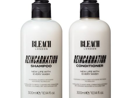 Bleach London Reincarnation Shampoo & Conditioner 2 x 300ml For Sale