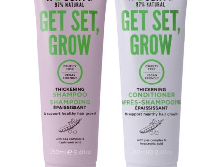 Noughty Get Set Grow Thickening Shampoo & Conditioner Twin 2 x 250ml For Discount