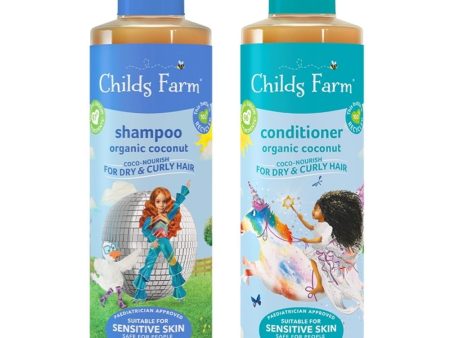 Coco-Nourish Shampoo & Conditioner Twin 2 x 250ml Hot on Sale