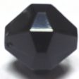 8MM Faceted Black Bead (250 pieces) For Cheap