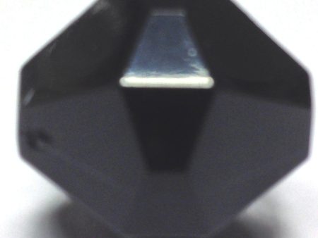 8MM Faceted Black Bead (250 pieces) For Cheap