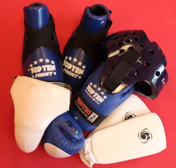 Full Senior Taekwon-Do sparring kit (Male) Sale