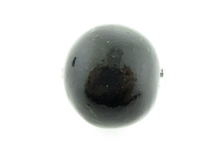 20MM Black Papermache Bead (12 pieces) For Sale