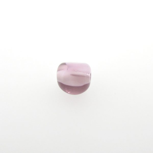 8MM Amethyst Givre Glass Bead (72 pieces) Discount