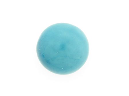 24MM Turquoise Papermache Cab (12 pieces) on Sale