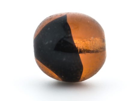 10MM Topaz Black Glass Round Bead (72 pieces) Hot on Sale