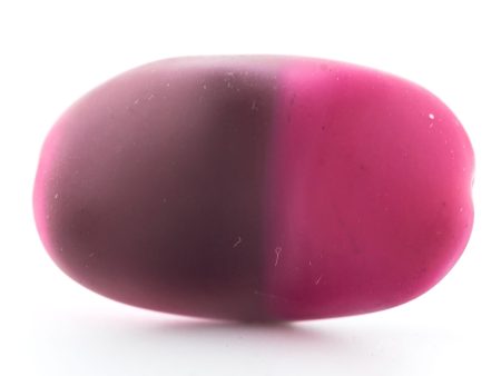 22X14MM Pink w Purple Glass Flat Nugget Bead (12 pieces) Online Hot Sale