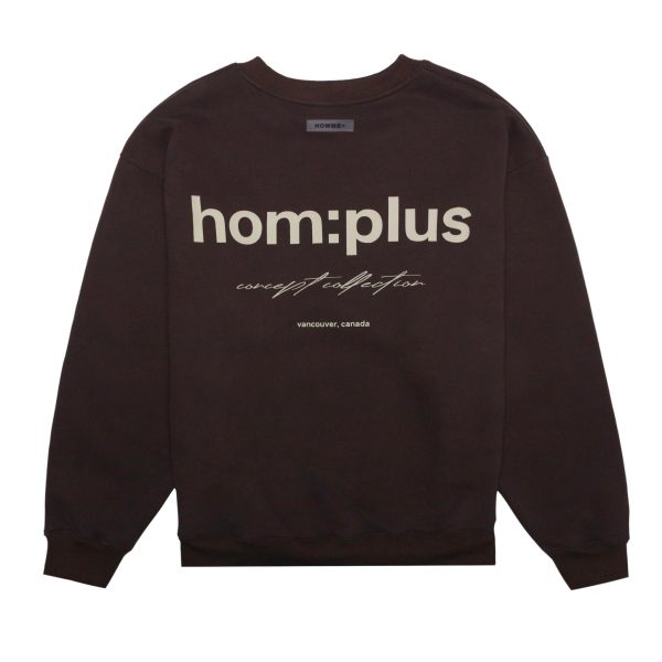 HOM:plus Crewneck Online Hot Sale