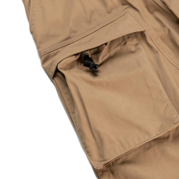 Cropped Belted Cargo Pants For Sale