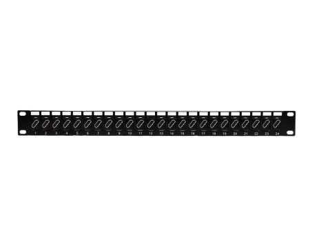 24-Port HDMI patch panel, 19 inch rackmount 1U Supply