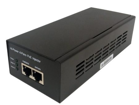 1-Channel 10 100 1000M PoE Injector - 60W - IEEE 802.3af at For Sale