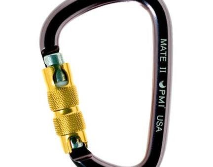 PMI Mate II HMS Triplock Aluminum Carabiner Cheap