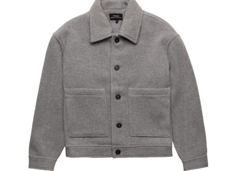 Cropped Wool Jacket For Sale