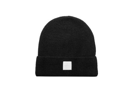 Rubber Patch Beanie Hot on Sale