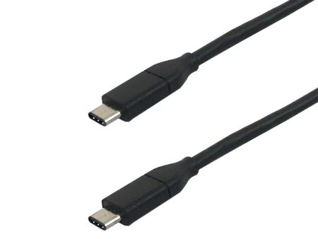 10ft USB 3.1 Type-C Male to Type-C Male Cable 5G 3A - Black Fashion