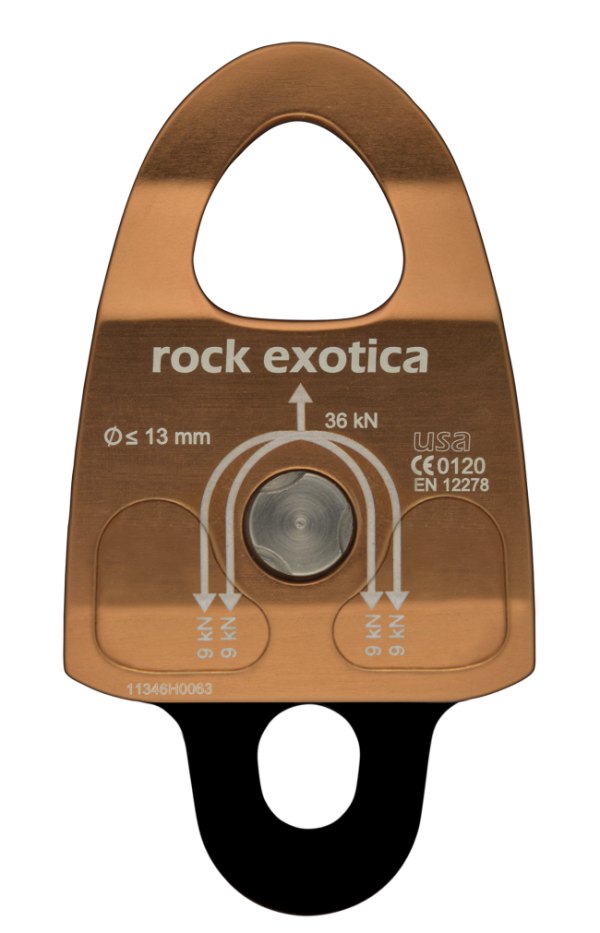 Rock Exotica Machined Mini & Rescue Pulleys on Sale