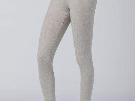 Rib Lounge Legging [Heather Grey] Fashion