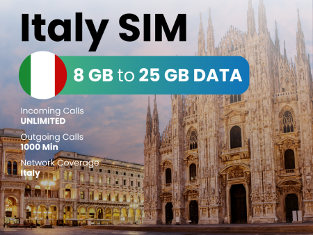 Italy Sim Card on Sale