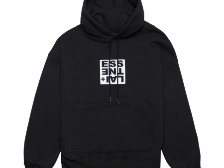 ESSENTIAL  Box Logo Hoodie Discount