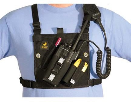 PMI Stealth Radio Harness, Black Online Hot Sale