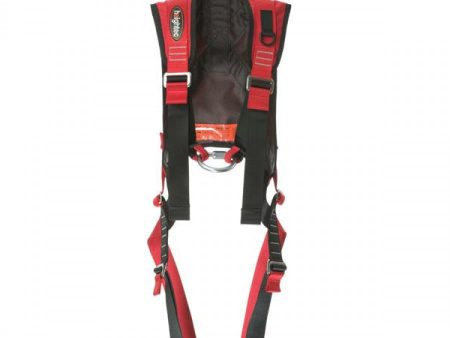 PMI Heightec Phoenix Full Body Harness, Red Black For Cheap