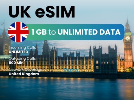 UK eSIM Hot on Sale