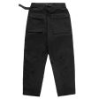 Cropped Belted Cargo Pants For Sale