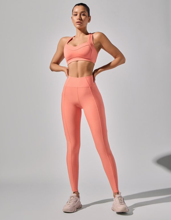 Dalia Legging [Coral] For Cheap