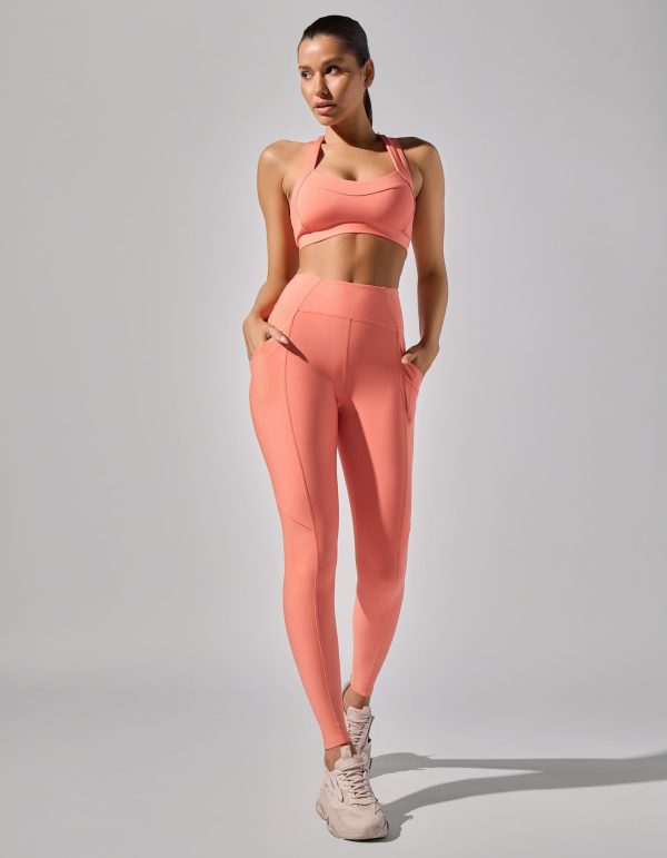 Dalia Legging [Coral] For Cheap