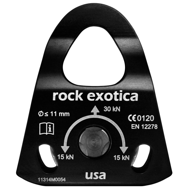 Rock Exotica Machined Mini & Rescue Pulleys on Sale