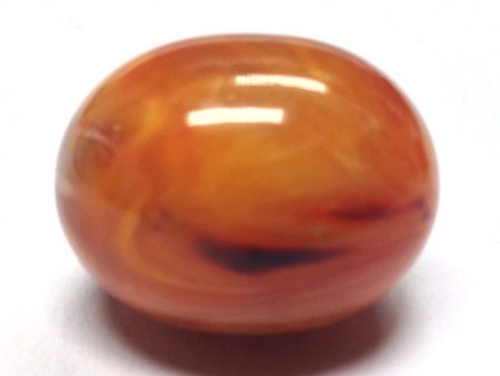 19X16MM Amber Oval Bead (36 pieces) Fashion