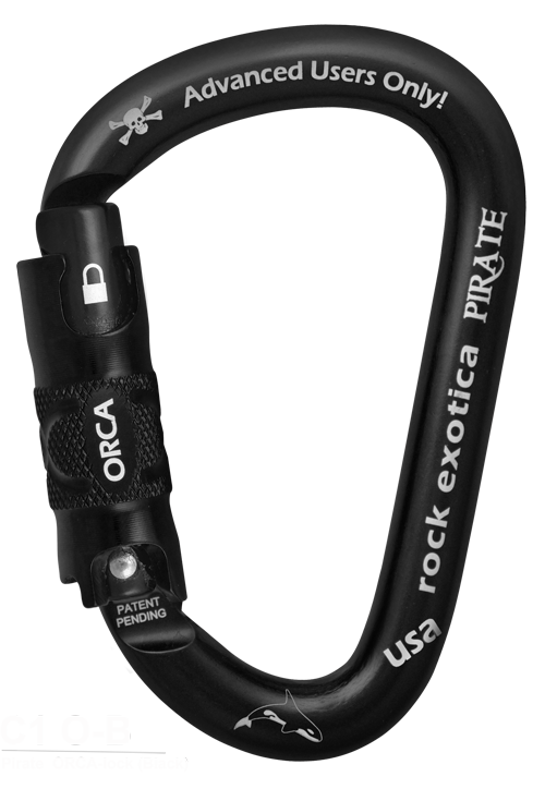 Rock Exotica Pirate Orca-Lock Carabiner Online Hot Sale